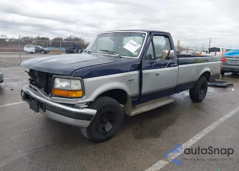 1993 Ford F150 from USA, damaged, VIN 2FTDF15Y7PCA81196